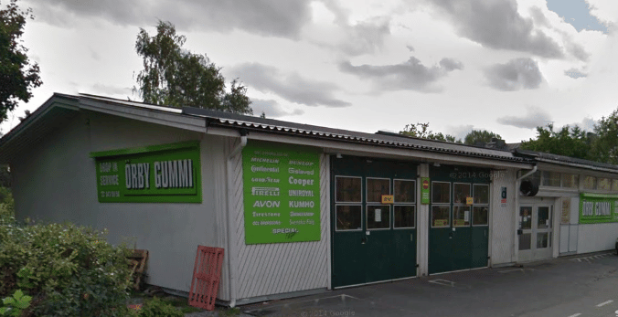 Örby Gummi däckverkstad i Stockhom